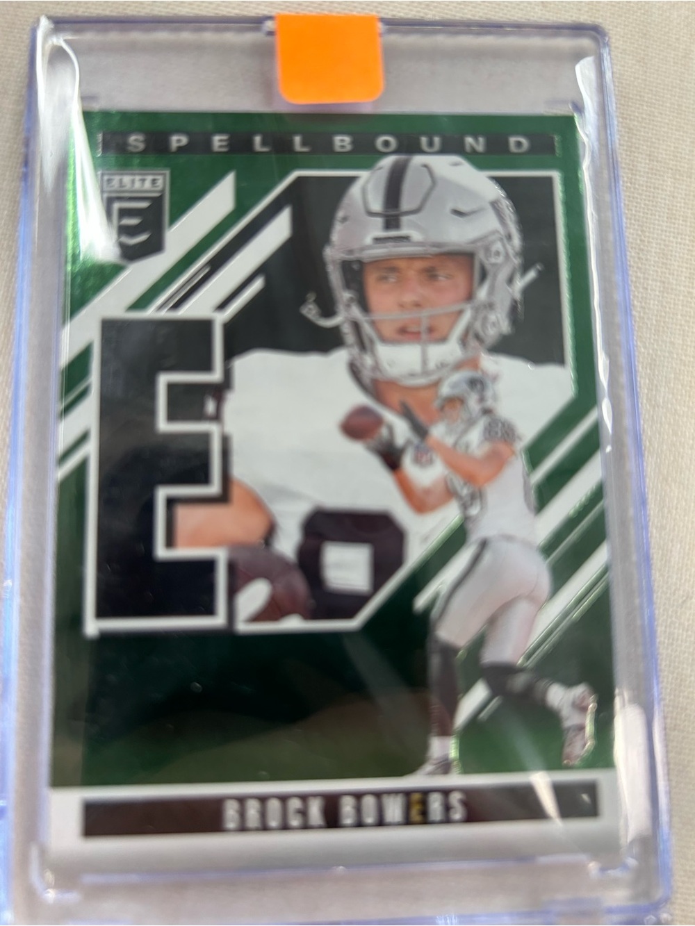 Panini Elite Spellbound Brock Bowers